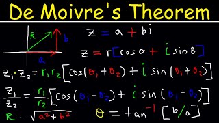 Complex Numbers In Polar  De Moivres Theorem [upl. by Gney333]