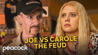 Going Inside the Feud JOE vs CAROLE  Peacock [upl. by Idoc]