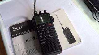 Icom IC R20 Review part 1 [upl. by Thomajan321]