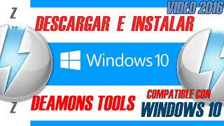 Descargar e Instalar Daemon Tools Lite en Español Full  MEGA  Windows10 Compatible [upl. by Kosse]