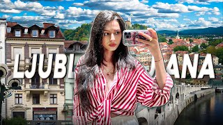 Prima oprire LJUBLJANA ♡ vacanta prin ITALIA si FRANTA vlog day 1 [upl. by Crim689]