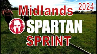 Spartan Sprint  Obstacle Run OCR  ALL OBSTACLES  Midlands Belvoir Castle  30062024 [upl. by Odnomar]