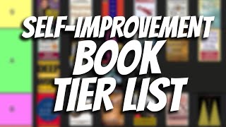 ULTIMATE SelfImprovement Book TIER LIST  35 Books Which Should You Read Next [upl. by Brnaba239]