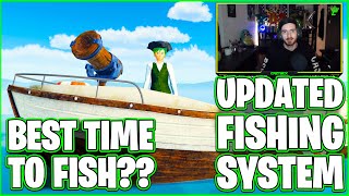 New Fishing System Guide Best Time to Fish and New Fishing Boat Information  Craftopia Guide [upl. by Nataline]