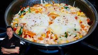 ¿Tienes huevos TIENES QUE HACER ESTE DESAYUNO ECONÓMICO NUTRITIVO Y SABROSO [upl. by Carhart894]