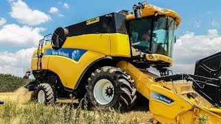 MoissonHarvest dOrge  New Holland CX740 HD [upl. by Carie]