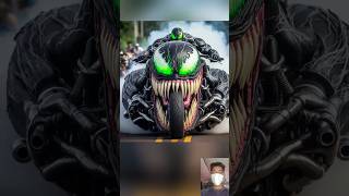 Dangerous bike 🚲🤯kiski hai 😎 spiderman vs venom vs Ironman 😎viralshortsaifunnyavengers [upl. by Tsepmet]