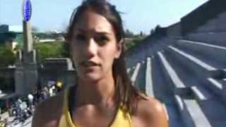 Allison Stokke Interview  June 2009 Track and Field [upl. by Anastase]