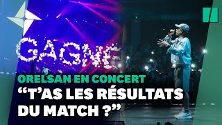 AngleterreFrance  Orelsan annonce en plein concert la victoire des Bleus [upl. by Novled875]