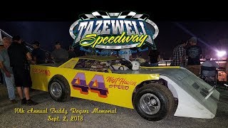 Tazewell Speedway Weekly Divisions Sept 2 2018 [upl. by Aneetak]