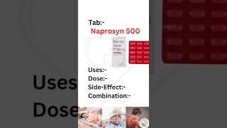 Naprosyn 500naproxenmedication Joint painperiods muscles pain shortsmedicinepain medicine [upl. by Neelyahs]