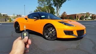 2017 Lotus Evora 400 Start Up Exhaust Test Drive and Review [upl. by Hillie]