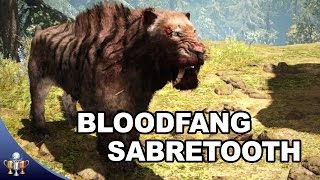 Far Cry Primal  Bloodfang Sabretooth Beast Master Hunt  Here Kitty Trophy  Achievement [upl. by Joacimah26]