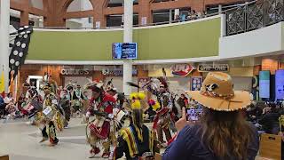 mens traditional at MRU powwow 2024 song 1 [upl. by Namielus]