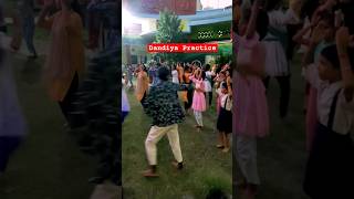 Dandiya dance Practice dandiya dance garba song puja [upl. by Nnylarej]