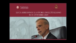 Luca Serianni e la storia dellitaliano [upl. by Erme]