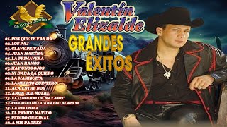 Valentin Elizalde  El Gallo De Oro  🪗 Puros Corridos con Banda 💃 20 Éxitos Mejores Exitos 🎶 [upl. by Nnyw]