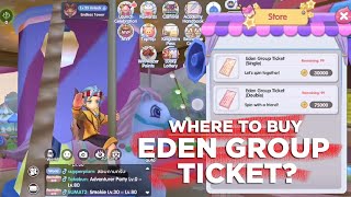 EDEN GROUP TICKET  WHERE TO BUY  RAGNAROK ONLINE X NEXT GENERATION ROX [upl. by Acined]