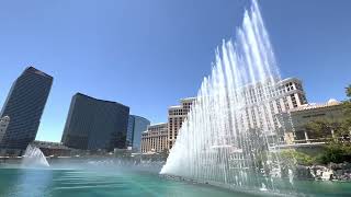 Star spangled banner  time to say goodbye  Bellagio fountains  2022  4th of July weekend [upl. by Skillern835]