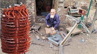 How This Old Man Is Making Pickaxe In a Small Workshop [upl. by Bobbe]