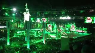 Brock Lesnar Triple H Entrance Wrestlemania 29 [upl. by Sculley]