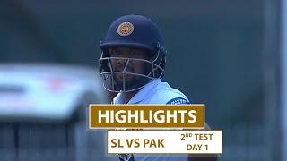 2nd Test  Day 1  Highlights  Pakistan Tour Of Sri Lanka  24th July 2023 [upl. by Vipul841]