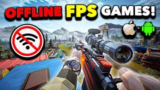 TOP 10 OFFLINE MOBILE FPS GAMES WORTH PLAYING IN 2024 [upl. by Haek]