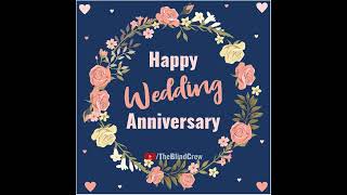 Happy Anniversary Song  Marriage Anniversary Whatsapp Status  1st Wedding Anniversary Status Video [upl. by Aener540]