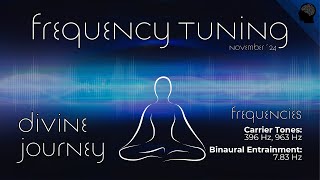 Raise your Vibration  369 Hz amp 963 Hz  Schumann Binaural  Digital Tesseract  Frequency Tuning [upl. by Orland]