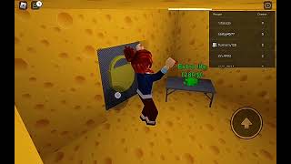 cheese escape with bestie jeenieroblox Narvadarunnoo8630The five besties MJASD [upl. by Lyndell]