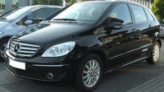 Mercedes B Klasse W245 Innenraumfilter oder Pollenfilter wechseln [upl. by Aisanat]