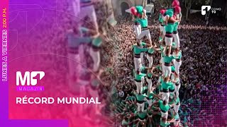 Récord mundial a la torre humana más alta  Canal 1 [upl. by Disario194]