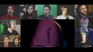 YouTubers React quotTechnicians Deathsquot FNAF  Sister Location [upl. by Giesser]