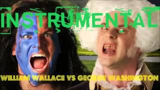 Instrumental George Washington vs William Wallace ERB Season 3  INSTRUMENTAL BEAT [upl. by Arodoet]