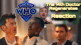 The 14th Doctor Regenerates Doctor Who The Giggle Reaction [upl. by Sirkin]