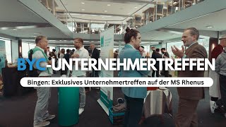 Bingen Exklusives Unternehmertreffen auf der MS Rhenus [upl. by Niamart]