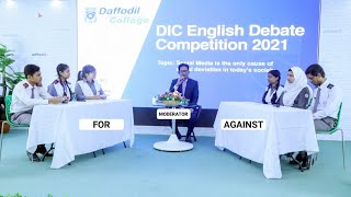 DIC English Debate competition 2021 [upl. by Neural880]