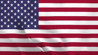 United States of America National Anthem  The StarSpangled Banner 1Hour Instrumental WAVING FLAG [upl. by Anaihs348]