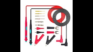 The BEST Multimeter Test Leads You Can Buy for the money  AUTOOL 14X SET [upl. by Htnicayh]