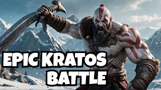 God of War Ragnarok New Game Plus Kratos Vs Bjorn Cloak Armor 4K [upl. by Allisurd]