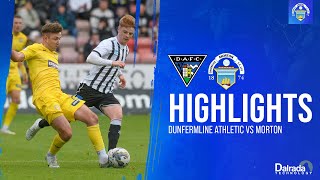 Dunfermline Athletic vs Morton  cinch Championship  Match Highlights [upl. by Calvin872]