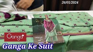 Ganga Ke Suit Winter Pashmina Collection stock clearance Sale Katran market wale Bhaiya Vanshika [upl. by Hoisch]