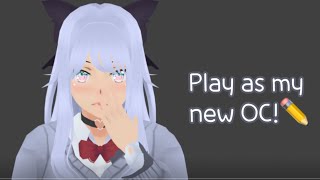 Play as custom my new oc DL II Yandere Simulator [upl. by Yarazed]