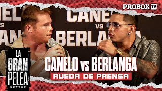 En Vivo – Canelo vs Berlanga Conferencia de Prensa [upl. by Nabala]