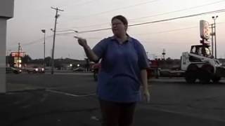 Crazy Lady yells at skaters Call 911 now original [upl. by Araem546]