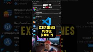 Extensiones de VSCode que te harán más productivo Programando💡💻 developer VSCode misterbinario [upl. by Epilif]