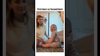 First born vs Second born funny video [upl. by Eecyaj]