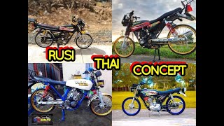 Rusi TC 125 150 MODIFIED  Compilation Best Set Up  Rusi Lovers [upl. by Nesrac]