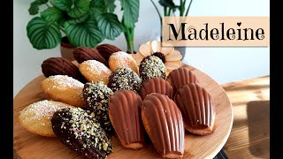 3 types delicate and delicious Madeleines with 1 recipe [upl. by Enirahtak597]