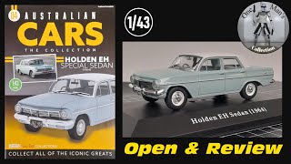 Australian Cars The Collection Magazine 4 Holden EH Sedan 1964  143 Scale  IXO Collections [upl. by Otsedom]